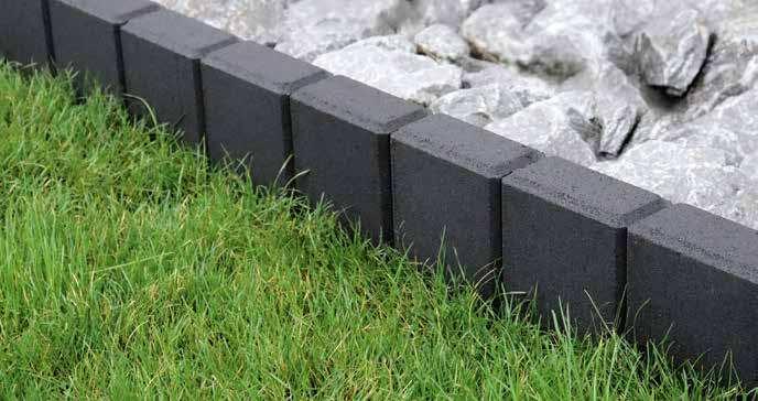 C-Line paliszád C-Line szegély Magasság 25 cm