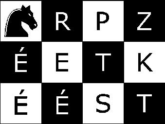 az üres mezőkben egy hatbetűs fogalom lesz