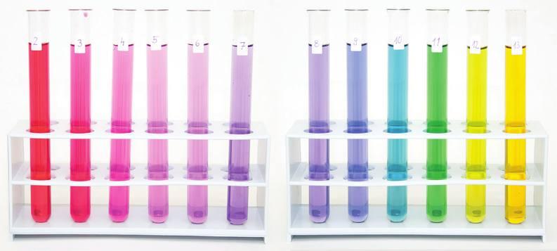 Vöröskáposzta levével készített ph-érték-sorozat ben 900 W-on 2 perc alatt forraljuk fel. Egy burgonyaprésbe tegyünk szűrőpapírt (konyhai papírtörlőt), és borítsuk bele a forró masszát.