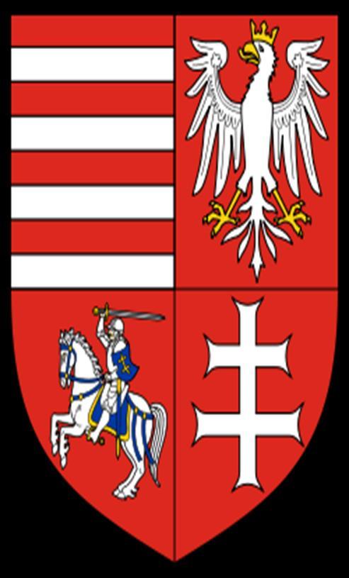I. Ulászló címere (1440-1440) Jagello, a lengyel- litván címerrel