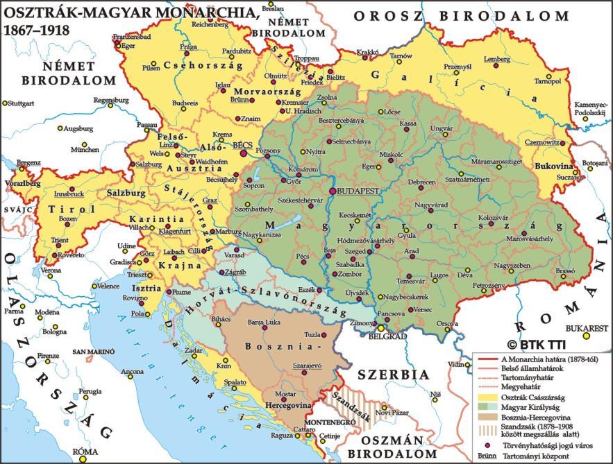 6. A dualista kor címerei Szent Korona a címer tetején (1867-es kiscímer) Horvát címer Szent Koronával (1868)