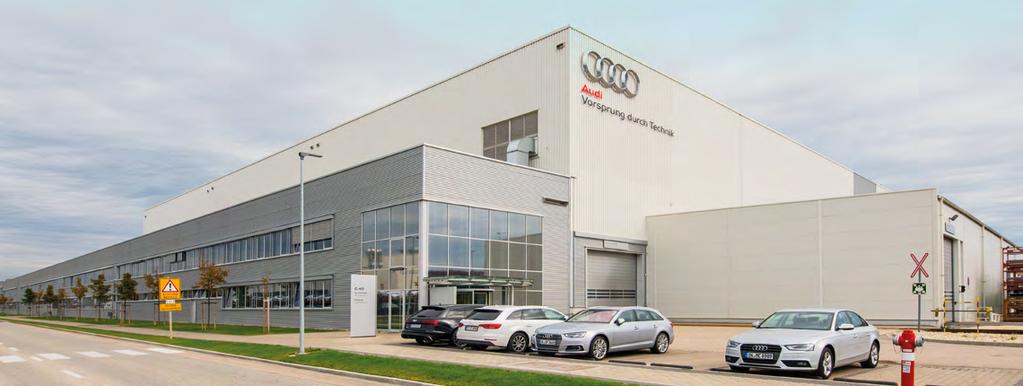 építőiparban AUDI Hungária
