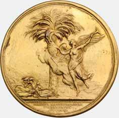 540. Ezüstérem /Silbermedaille/ (Ag) 1765 a Ferenc tárna áttörése Selmecbányán / auf die Vollendung des Francisci-Stollens in Schemnitz/ Peter Kaiserswerth mûve Kremnitz Av: M THERESIA PIA AUG P P