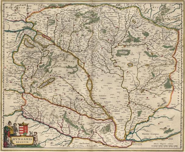 hátlapokon elfogadhatóan hiteles magyarázatokkal, a Novus Atlast, a ma szellemi világörökségnek tekintett Atlas Maior nem kevésbé keresett elődjét.