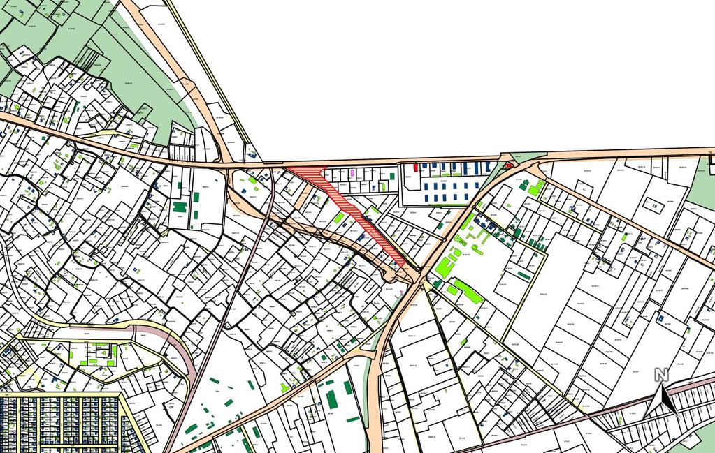 102 Melléklet: Északi elkerülő út Repülőbázi s Elnevezésre javasolt közterület Reptéri út 44. sz. főút körforgalmú csomóponto k ZKI Zrt.