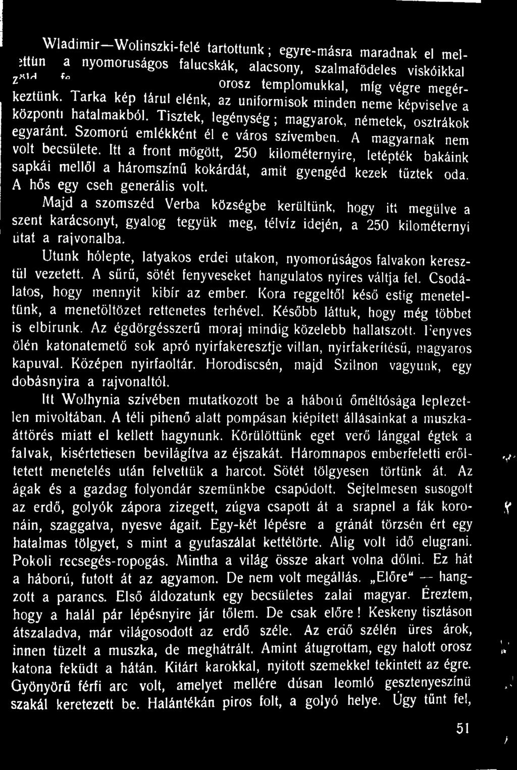 Utunk hólepte, latyakos erdei utakon, nyomorúságos falvakon keresztül vezetett. A sűrű, sötét fenyveseket hangulatos nyires váltja fel. Csodálatos, hogy mennyit kibír az ember.