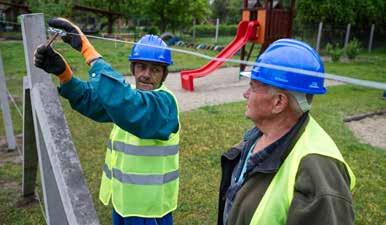 A munkálatokra azért került sor, mert előrehaladtak azok a tárgyalások, melyeknek végén remélhetőleg megkapja az épületegyüttest a Neumann János Egyetem, és bevonhatja a komplexumot Kecskemét