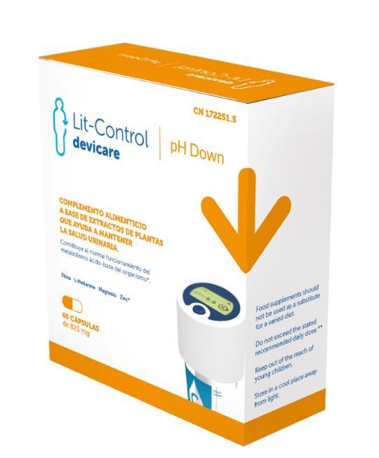 Lit-Control ph Down Összetevők L-metionin Rizs korpa kivonat (magnézium kálcium fitát)
