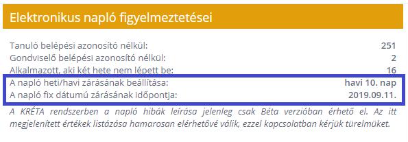 A rájuk pozicionált egérmutatóval a felugró ablakban látható a értékelés, annak adásának dátuma, módja, témája, esetleges súlyozása, valamint az értékelést rögzít Pedagógus neve.