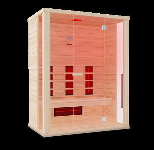 SUNDANCE HEMLOCK INFRASZAUNA 159.4 x 99.