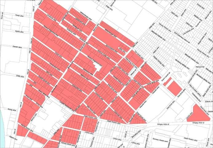 sűrű kisvárosias karakter Így alapozta meg Újpest kialakulását, fejlődését egy új, kisiparosokkal, üzemekkel vegyes beépítés létrejöttét.