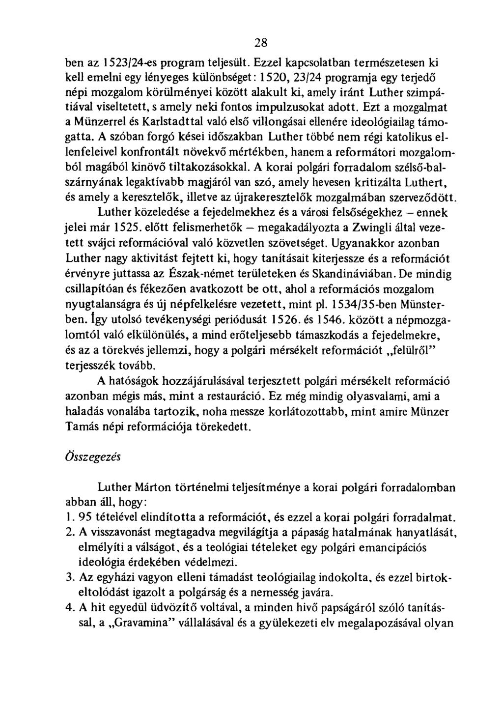 .28 ben az 1523/24-es program teljesült.