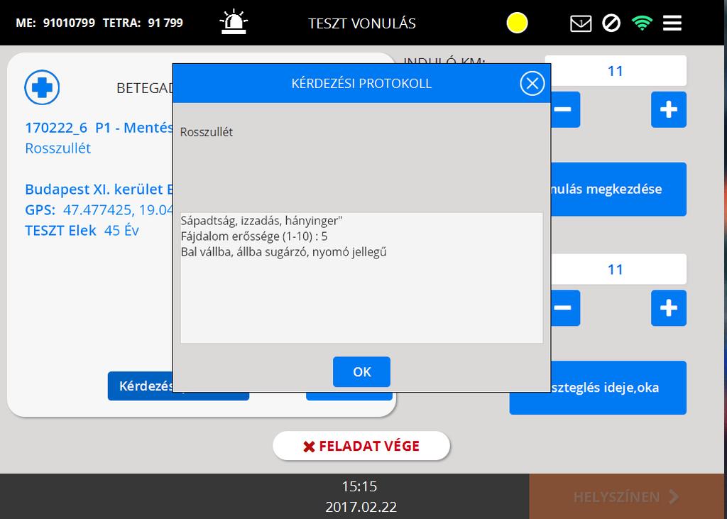 Kérdezési protokoll gombra kattintva pedig a
