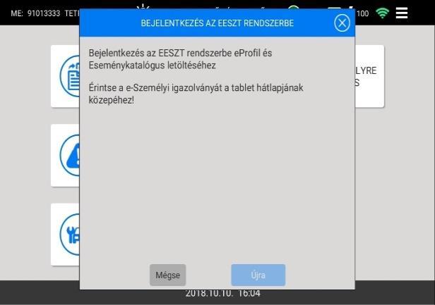 tableten, az EESZT