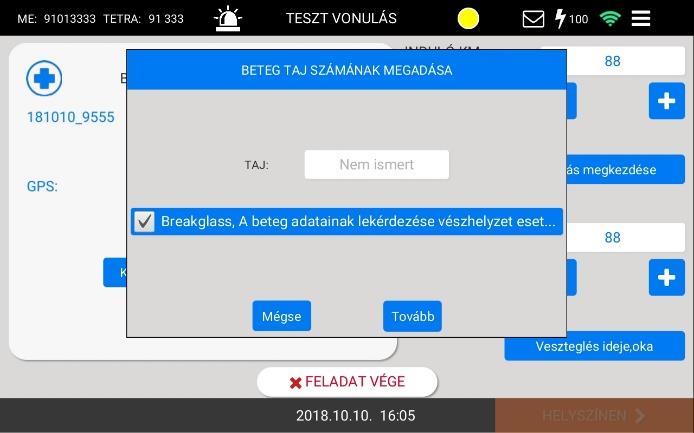 Ebben az esetben riasztás kerül az EESZT rendszerébe, mely minden esetben az adathoz hozzáférő azonosítását és regisztrálását is jelenti, tekintettel arra,