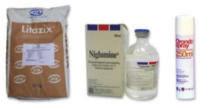 Várakozási idő Ainil 100 mg/ml ketoprofen 3 mg hatóanyag/ttkg/nap, 3 ml készítmény/100 ttkg/nap 1-3 napon át, IV, IM 50 ml IM: 4 nap, IV: 0 nap, tej: 0 nap Aquazix E52 víztisztító- és