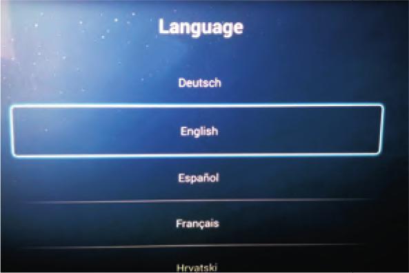 Nyelv beállítások: Válassza ki az