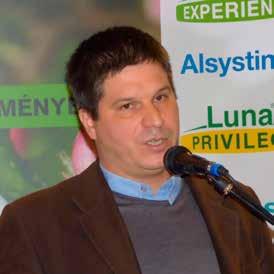 Köszöntőjében Horváth Boglárka, a Bayer Crop Science marketingvezetője arra emlékeztetett, hogy az elmúlt évben a Bayer a gyümölcsvédelem gombaölő szegmensében piacvezető lett, amiért a termesztő