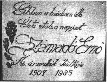 Kulcsár Árpád helyi lelkész köszöntése után Boros József idézte fel azokat az emlékeket, amelyeket fiatal érkeser i tanárként élt át a költ társaságában.