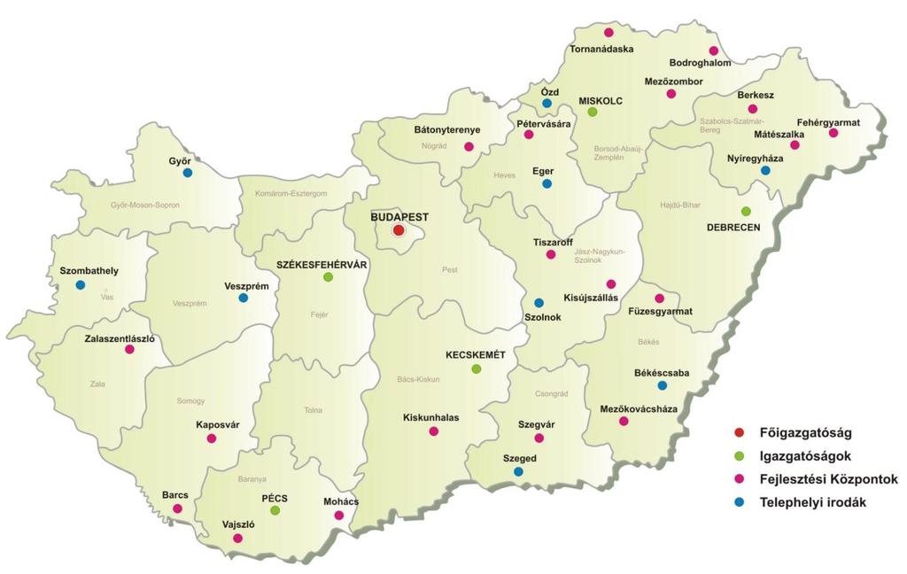 A Társadalmi Esélyteremtési Főigazgatóság (TEF)