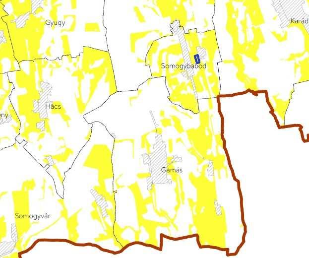 melléklet) és a vízminőség-védelmi terület övezete (4. melléklet) a Balaton Kiemelt Üdülőkörzet (továbbiakban (BKÜTrT) kiemelt térségi övezetei közül a földtani veszélyforrás terület övezete (12.