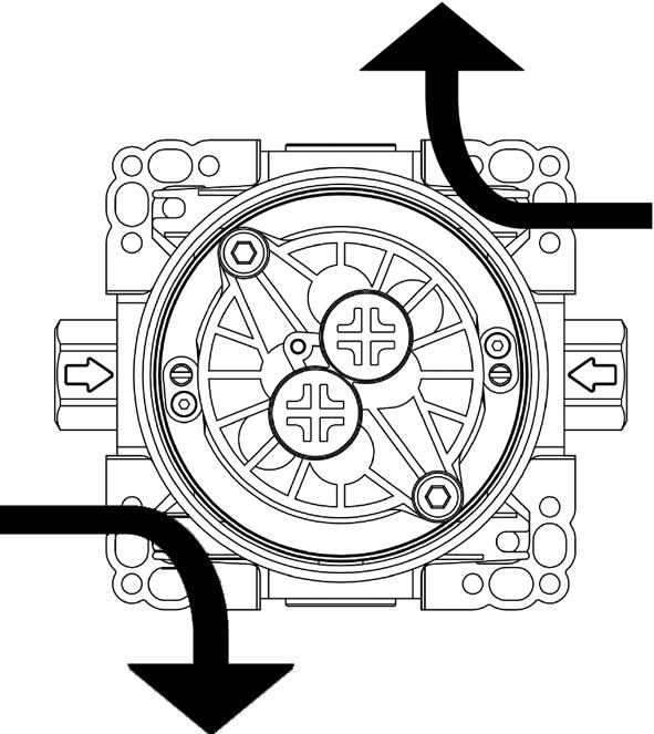 Druckprüfung und Spülen des Netzes Essai de pression et purge du réseau Prova di pressione e spurgo della rete Pressure test and network purging Comprobación de presión y enjuague de la red