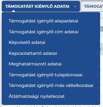 ELEKTRONIKUS PÁLYÁZÓ TÁJÉKOZTATÓ ÉS KOMMUNIKÁCIÓS RENDSZER ADATLAPOK I.