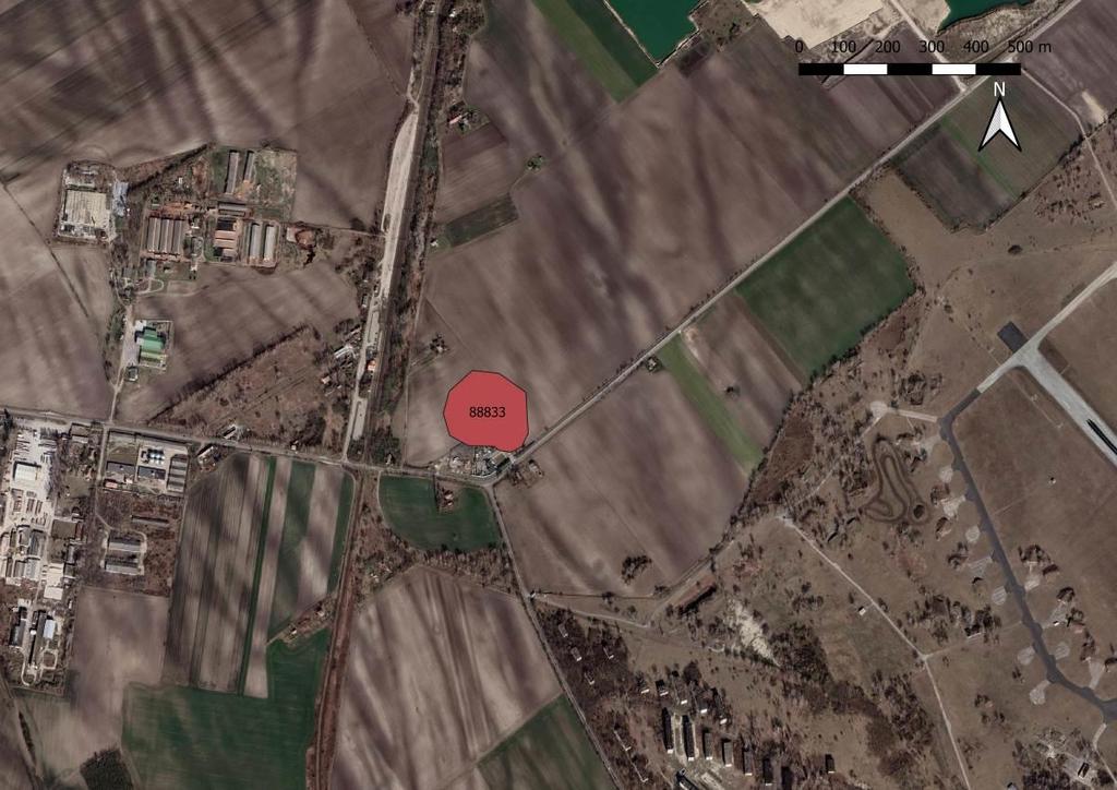 ábra: Az Nyi 88833 lelőhely