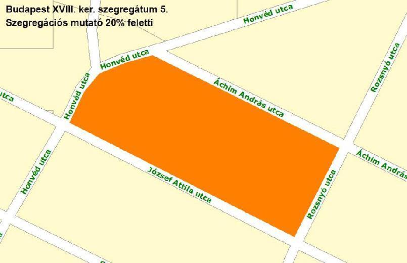 Míg a 0-14 évesek aránya a területen 10 százalékponttal magasabb (24,7%), mint a kerület egészéé, addig az idősek aránya éppen ennyivel alacsonyabb, mindössze 14,6%.