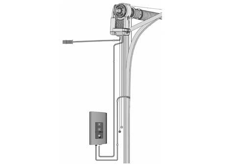 4 Elektromos működés A(z) overhead sectional door elektromos vezérlőrendszerrel is ellátható, akár utólag is.