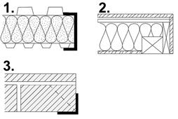 4. Épület és helyigény 4.1 Az épület előkészítése 4.1.1 A telepítés előkészületei Az overhead sectional door részekben érkezik, és a helyszínen kell összeszerelni.