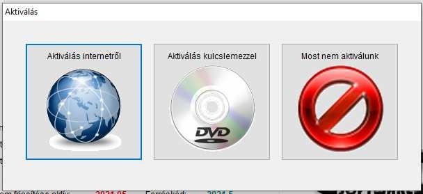 1.4 A program-rendszer élesítése Amikor demó programba lép, vagy még nem hosszabbította meg a frissítés lejáratát az aktuális licenc-kártyával, az induláskor azonnal az alábbi képernyőt kapja.