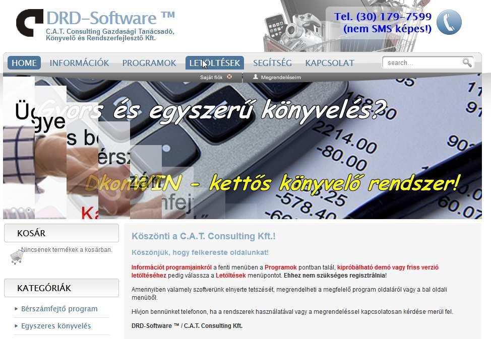 1. A program telepítése Telepítés CD-ről helyezze be a CD-t, majd kövesse az ott megjelenő utasításokat.