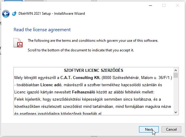 DbérWIN. Windows alapú bérszámfejtő program verzió. Felhasználói leírás -  PDF Ingyenes letöltés