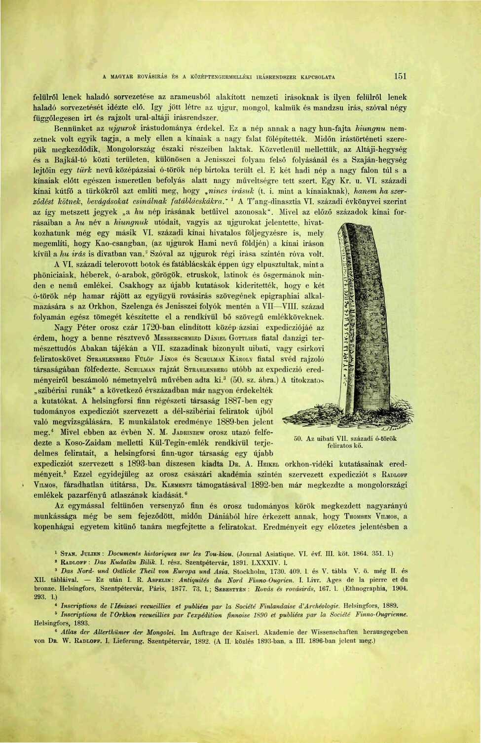 A MABYAR ROVÁSÍRÁS ÉS A KÖZÉPTENGERMELLÉKI ÍRÁSRENDSZER KAPCSOLATA 5 felülről lenek haladó sorvezetése az arameusból alakított nemzeti Írásoknak is ilyen felülről lenek haladó sorvezetését idézte elő.