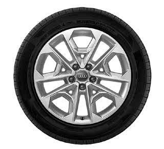 7-Speichen-Design 6,5 x 17" 5/112/39 215/55 R17 94V Bridgestone Blizzak LM001 81A07367A8Z8S 744 154 Ft 6 AUDI