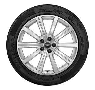 5/112/38 225/50 R19 100V XL ContiWinterContact TS860S AO 83A07329ALD8S 1 016 375 Ft AUDI 10-Speichen-Stern-Design (Audi Sport) 8,5 x 20" 5/112/38 255/40 R20 101W XL Continental