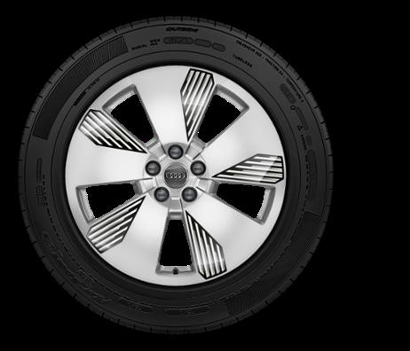 Audi e-tron téli szerelt kerék ajánlatok Audi e-tron / e-tron Sportback 1 AUDI 5-Arm-Aero-Design mit