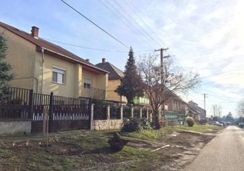 Ezeken a területeken a minimális oldalkert elhagyásával épülhetnek házak a kialakult állapotnak megfelelően, elsősorban az utcára és a kertre történő megnyitással.