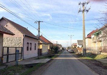 Javasolt a kerti homlokzat síkjának tartani a szomszédos épületek kerti homlokzatának síkját.