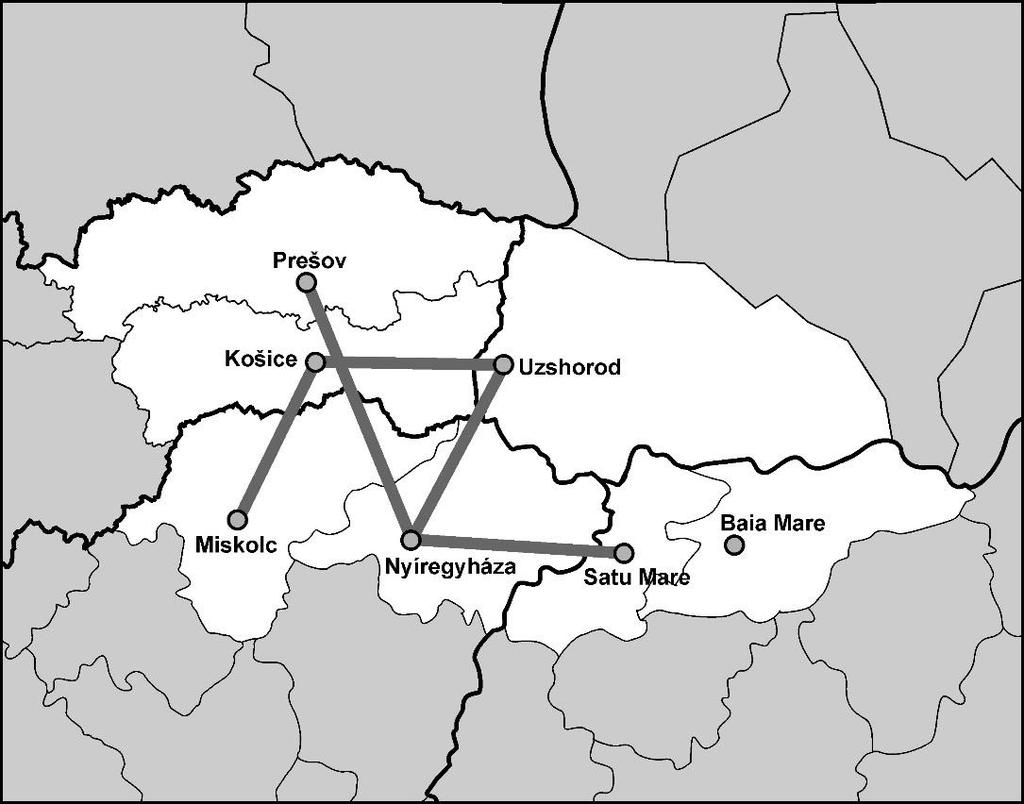 4. ábra: Testvérvárosi kapcsolatok, 2015 Forrás: Hajdú Z. (szerk.) 2018 5.