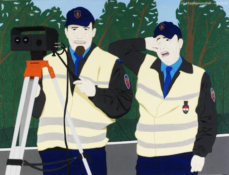 Crying Public Servants (Police)