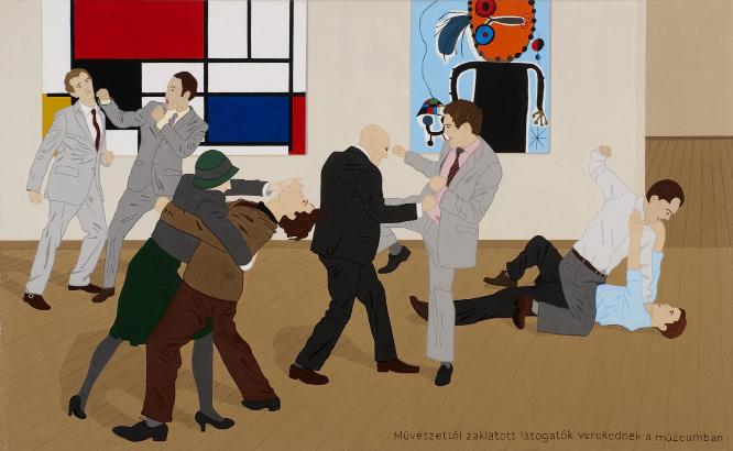 Visitors upset by the power of art