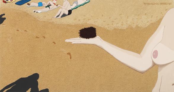 detail with sea-urchin 90 x