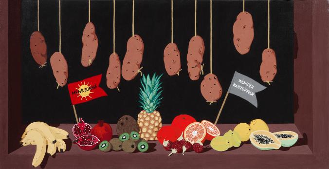 More sun, less potatoes 90 x