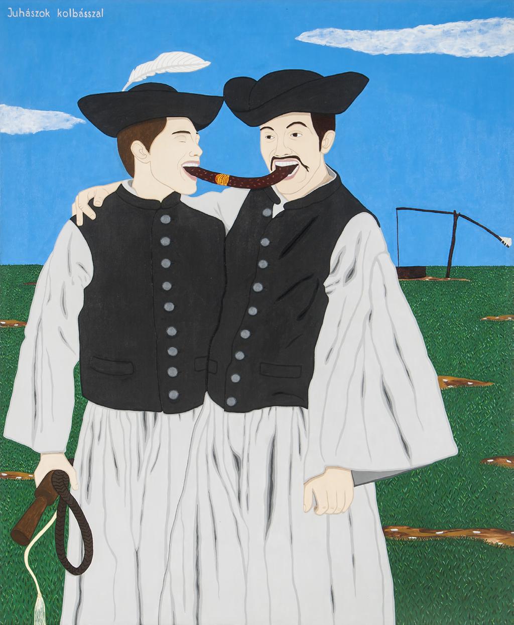 Shepherds with sausage 146 x