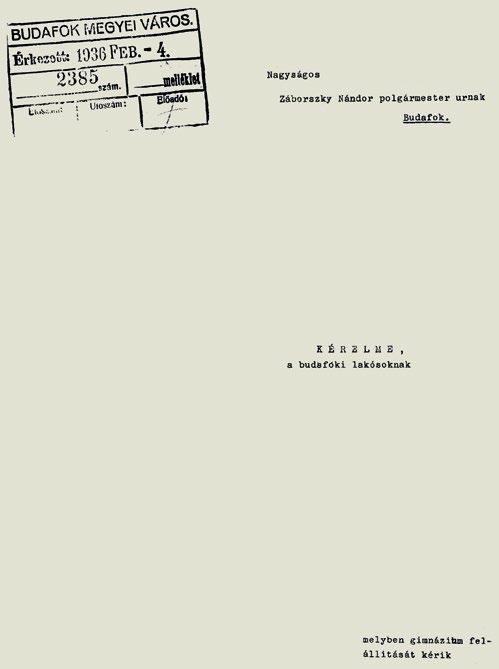 Az iskola alapításától az államosításig 1937-1948.