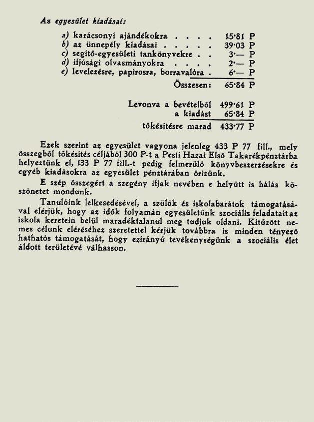 30 Az iskola alapításától az államosításig 1937-1948.