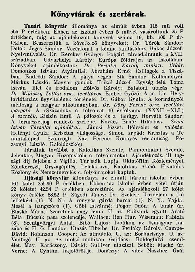 32 Az iskola alapításától az államosításig 1937-1948.