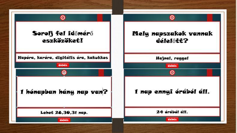 Minden tanuló választhatott két számot, ha